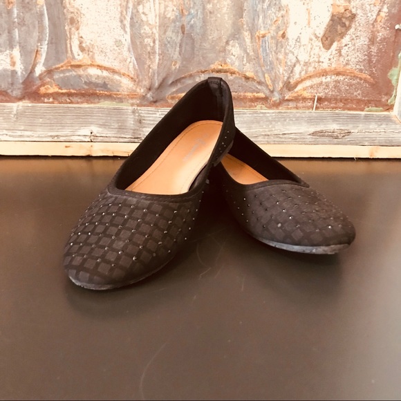 Cammie Black flats - Picture 1 of 5